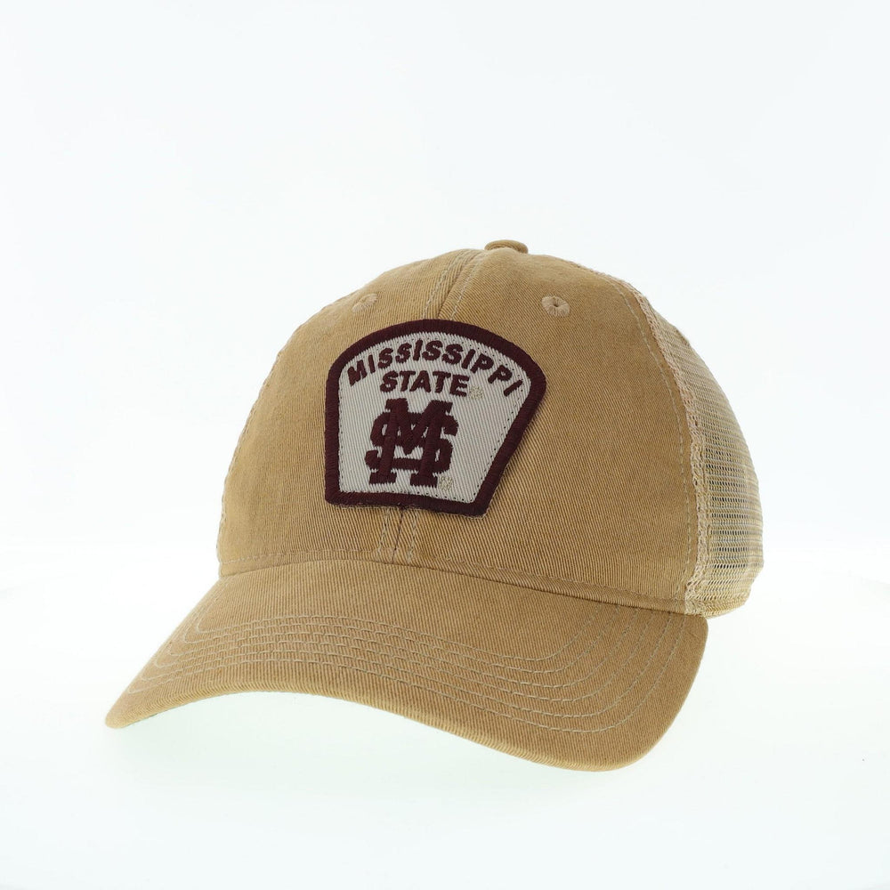 Legacy Old Favorite Khaki Trucker Cap - Mississippi State