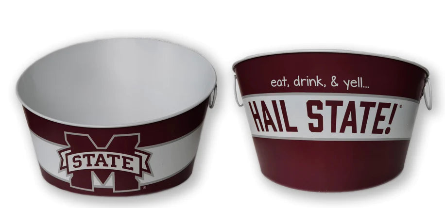 Mississippi State Metal Drink Tub