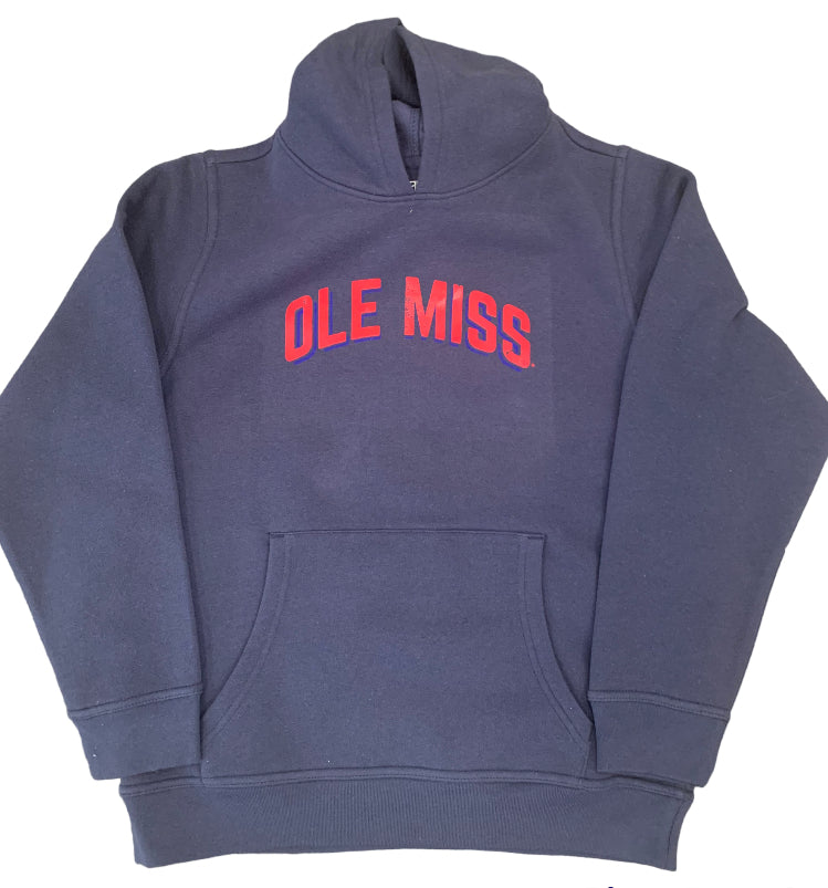 Garb Navy Hoodie for Youth and Toddler - Ole Miss