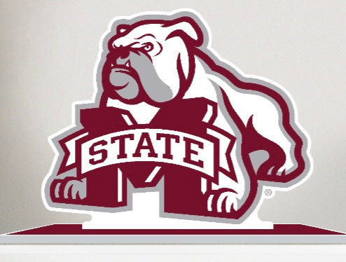 Bulldog Standee Mascot