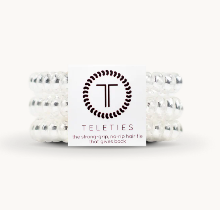 
                  
                    Small Teleties Ponytail Accessories for MSU and Ole Miss Fans
                  
                