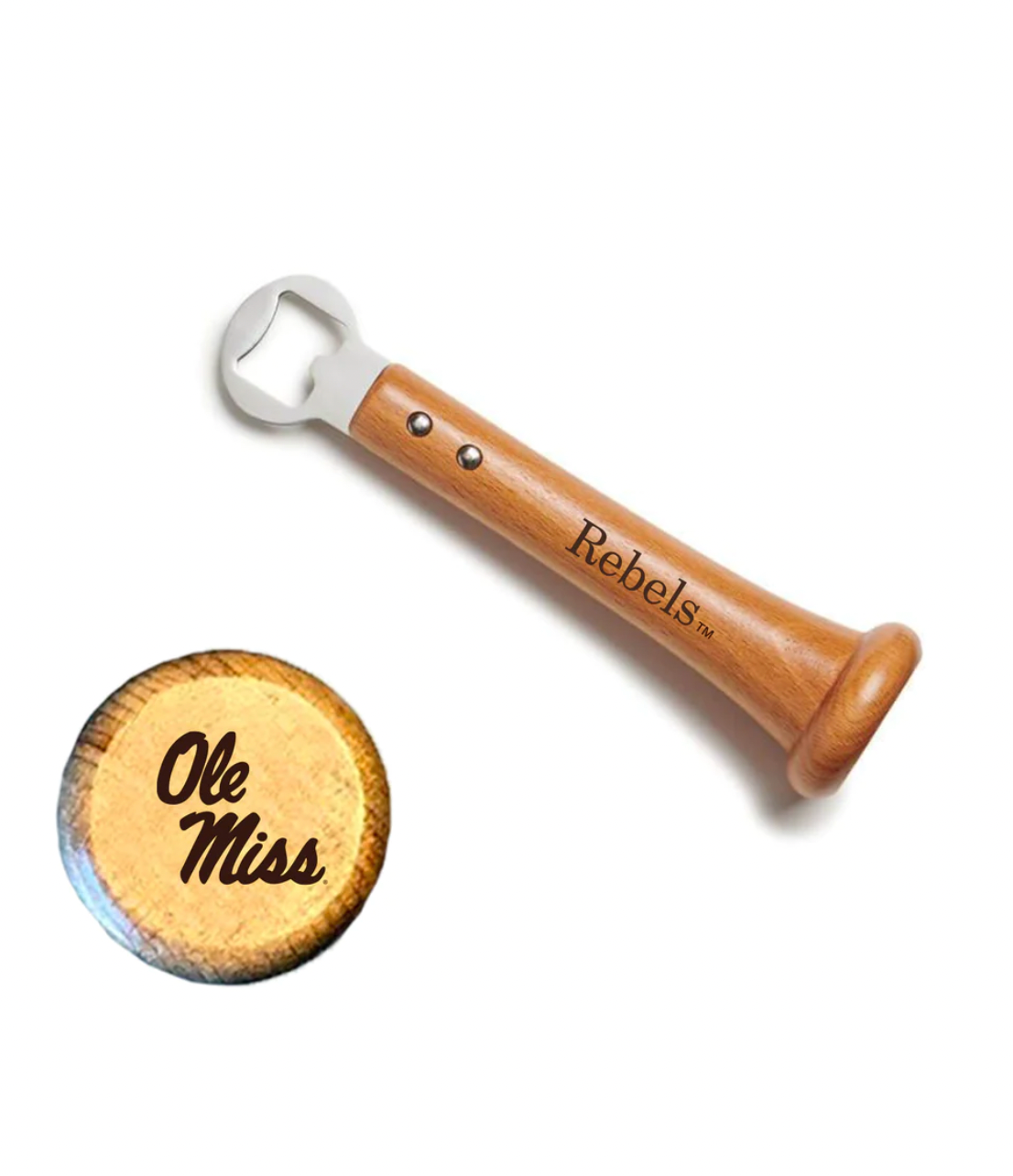Ole Miss "PICKOFF" Bottle Opener for Tailgating