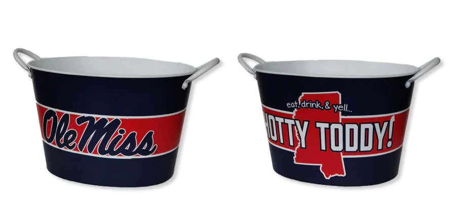 Ole Miss Metal Wine Bucket
