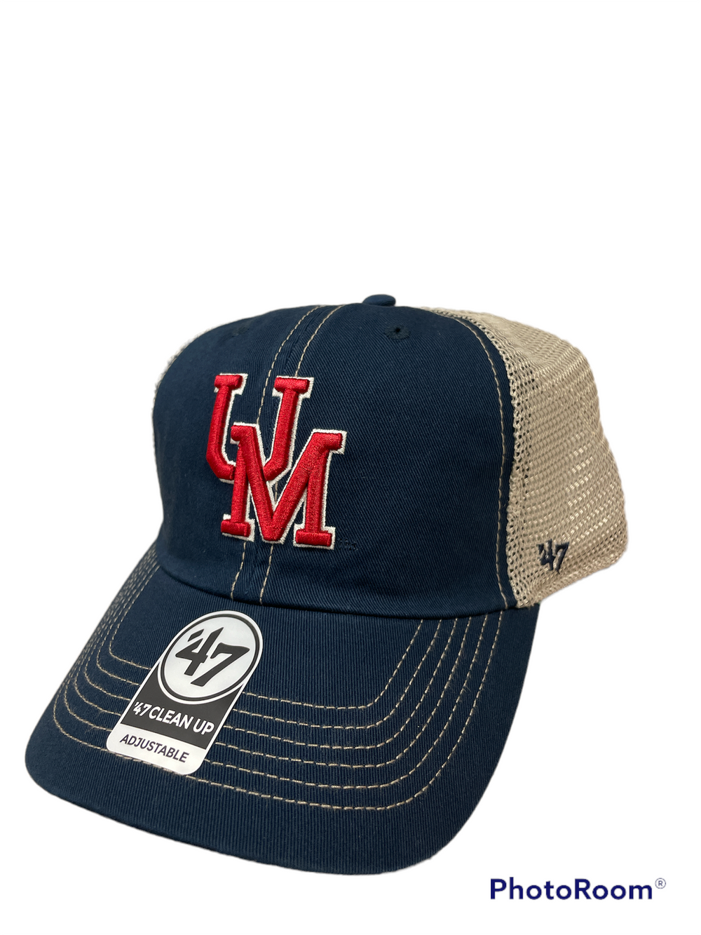 47 Brand Ole Miss UM Unisex Trucker Hat The College Corner