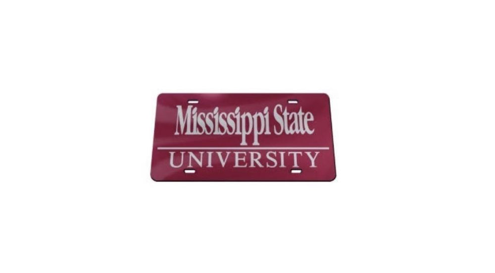Wincraft Mississippi State University License Plate for Vehicles