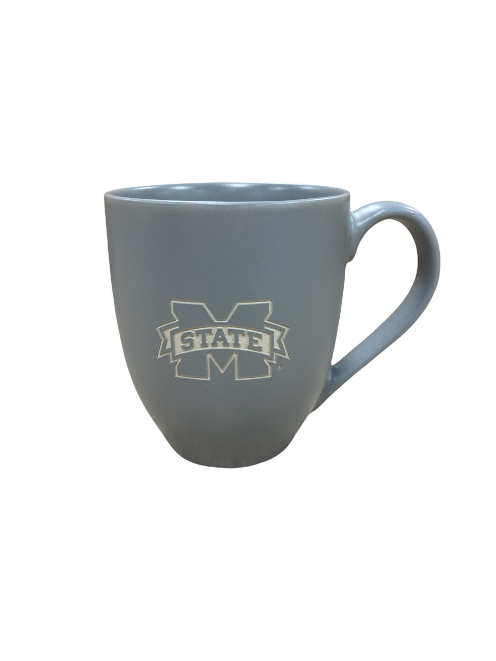 LXG Grey Ceramic Coffee Mug with Mississippi State Logo