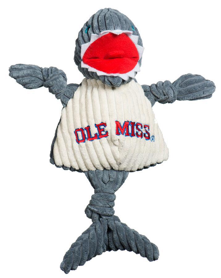 Ole Miss Huggle Hounds Plush Dog Toy