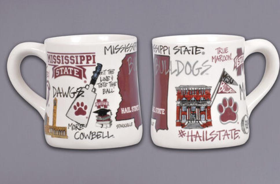 Magnolia Lane Mississippi State Icon Mug