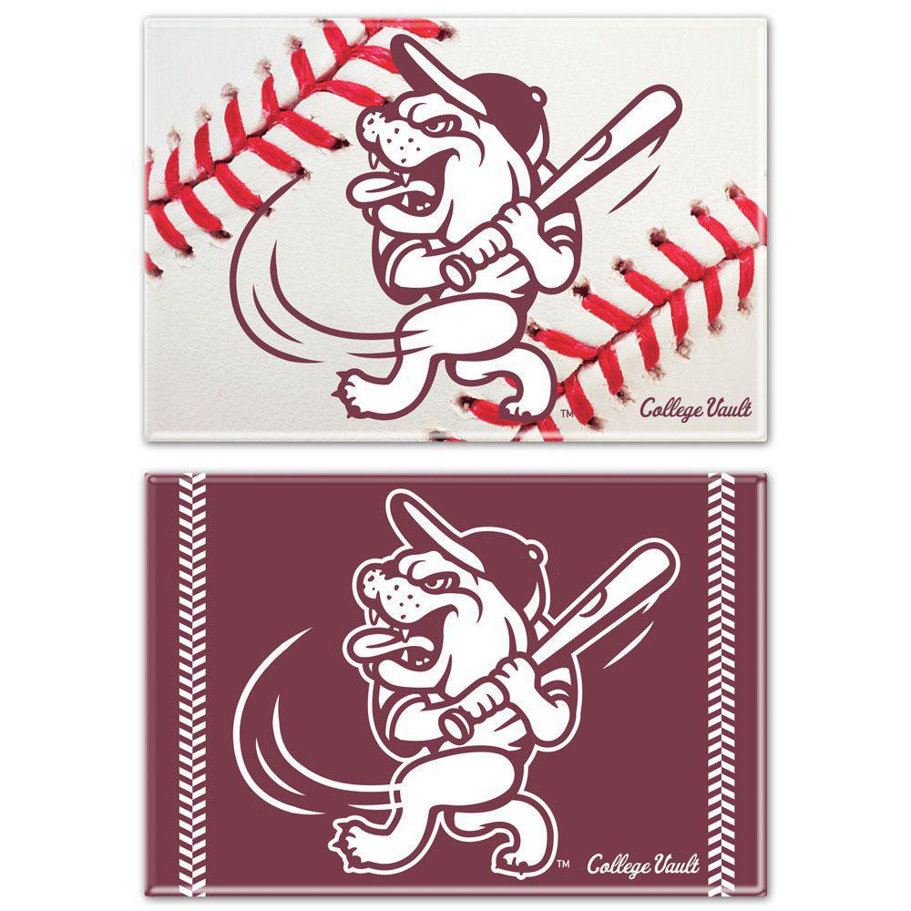 Wincraft Mississippi State Baseball Magnet, 2 Pack