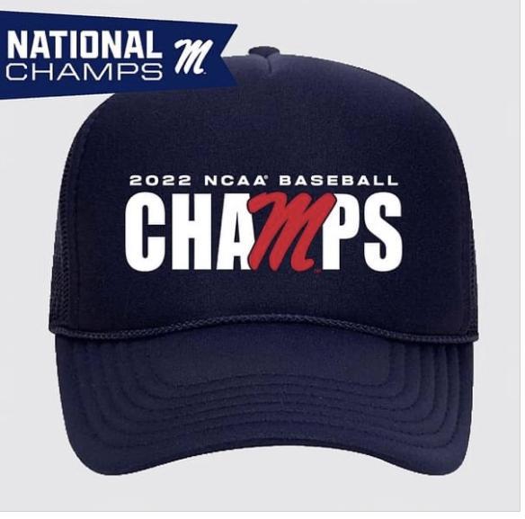 Ole Miss National Champs Unisex Trucker Hat