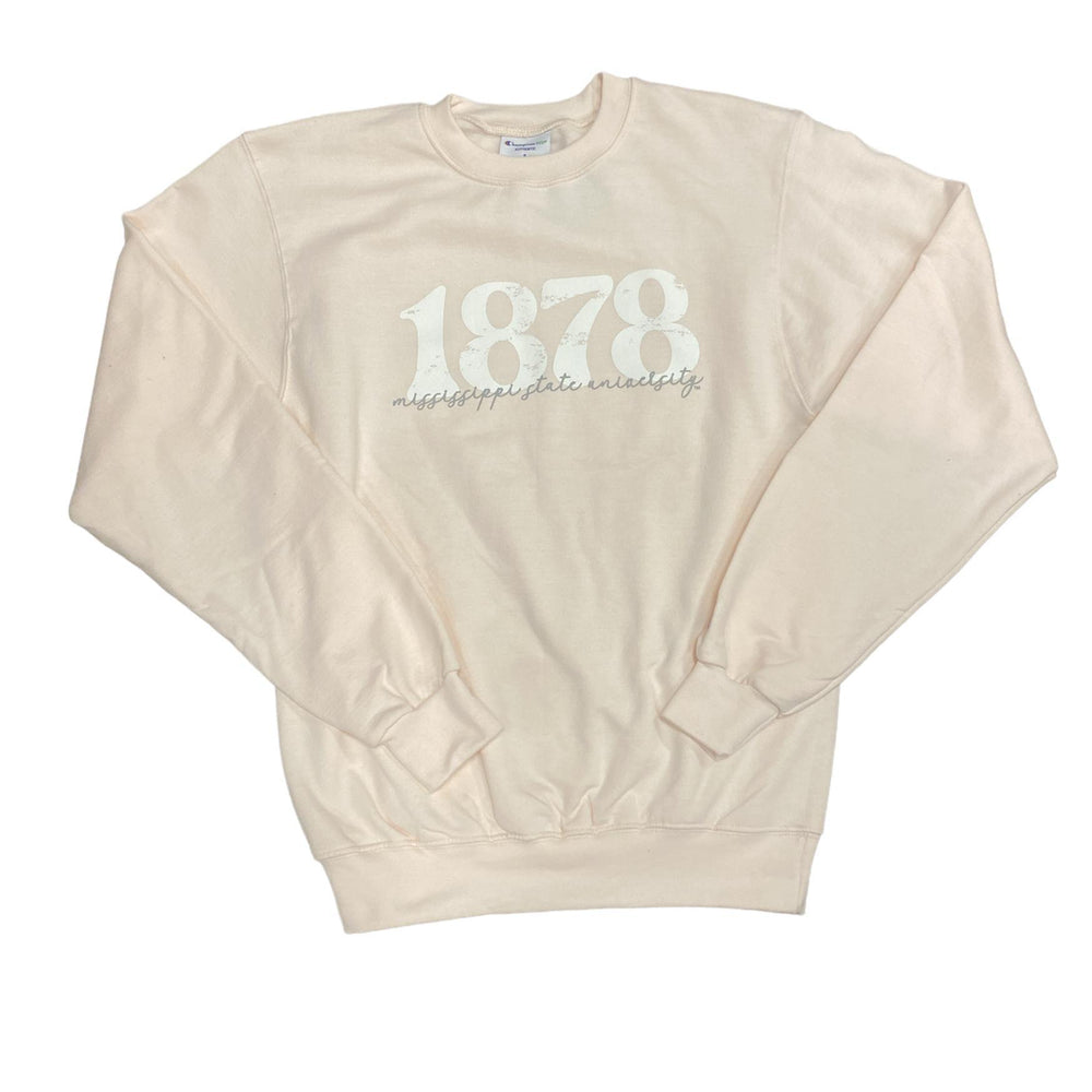 
                  
                    Pale Pink Champion 1878 Mississippi State Women's Sweatshirt
                  
                