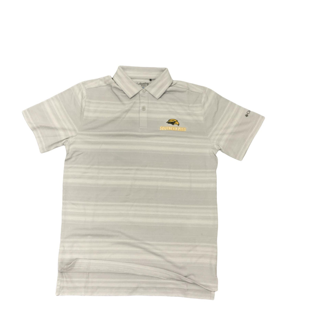 Columbia Southern Miss Men's Grey Slide Polo