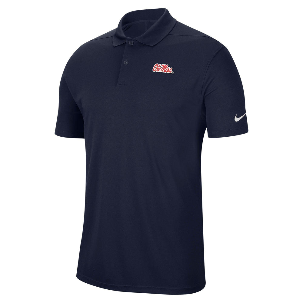 Nike Victory Solid Men's Navy Polo Shirt - Ole Miss