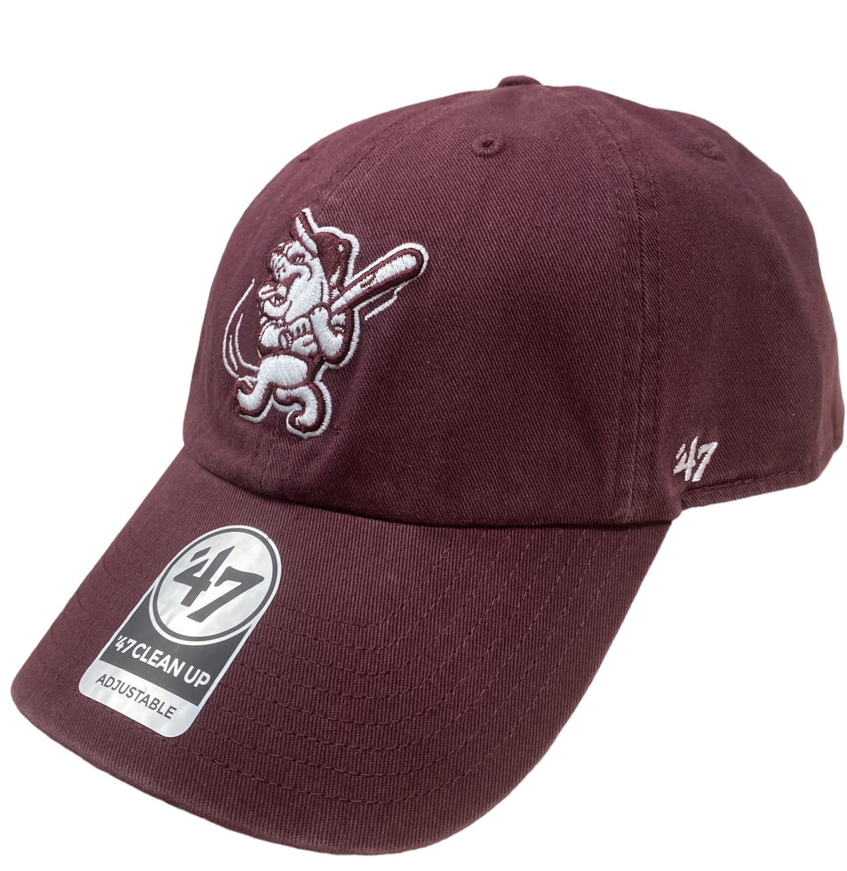 47 Brand Maroon Swinging Bully Hat - Mississippi State