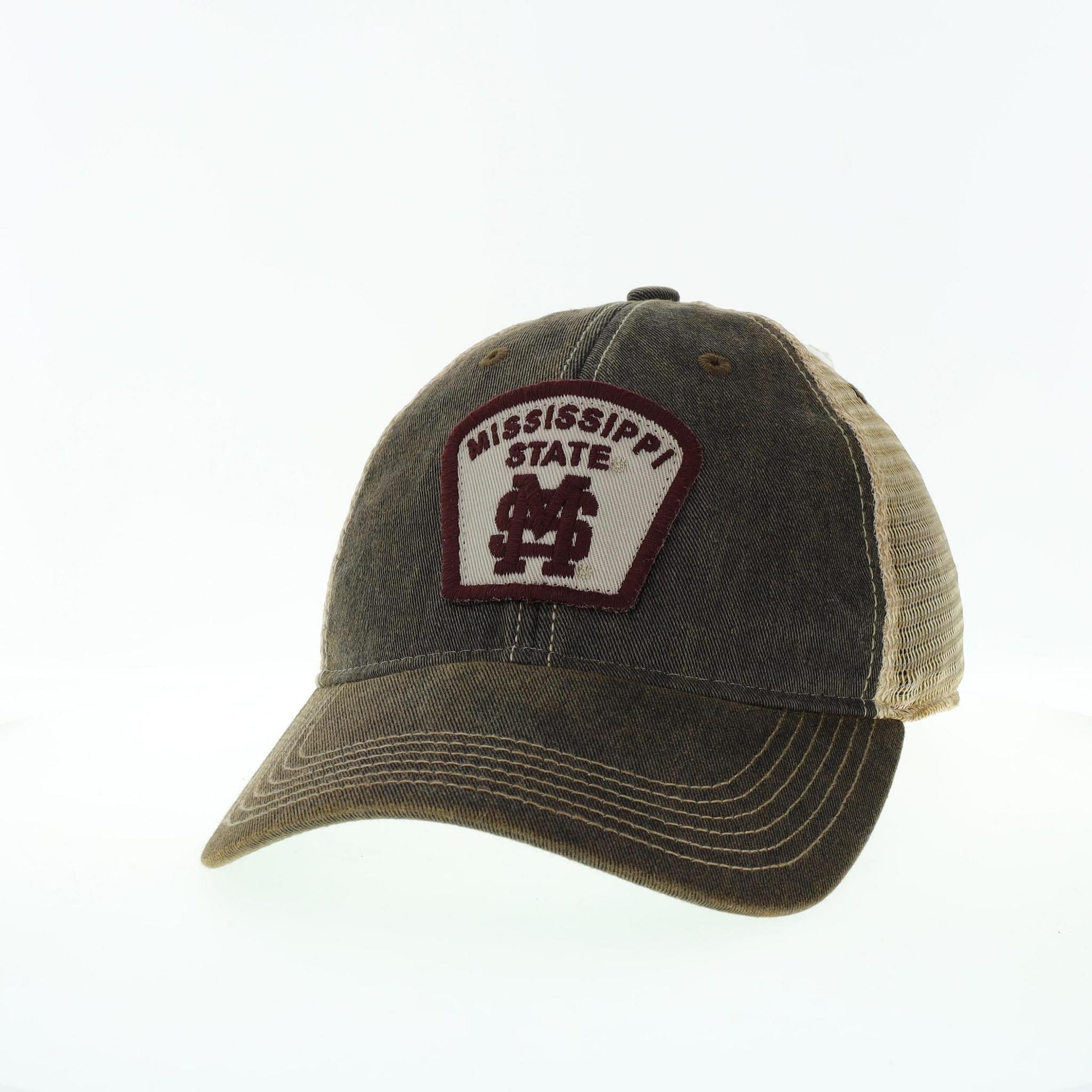 Legacy Old Favorite Trucker Cap- Black - Mississippi State