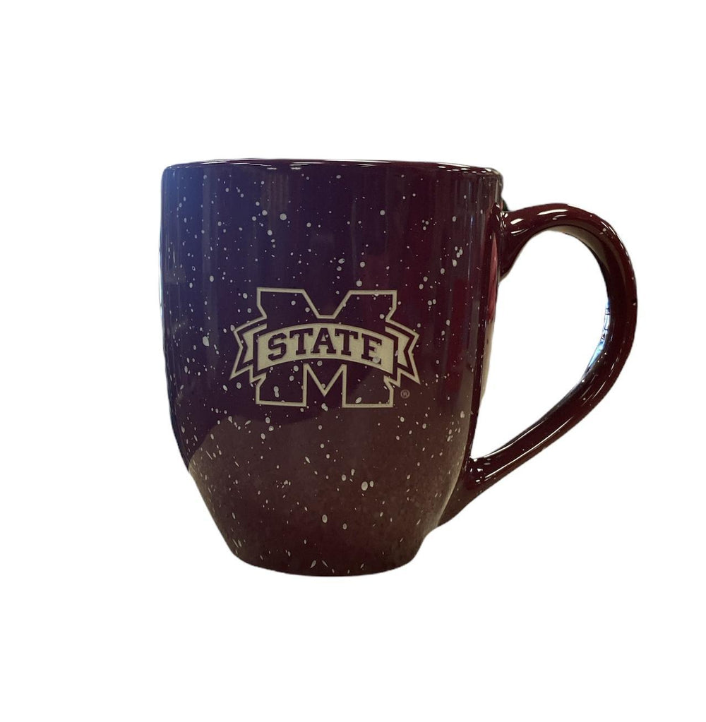 LXG Maroon Speckled Coffee Mug - Mississippi State Design