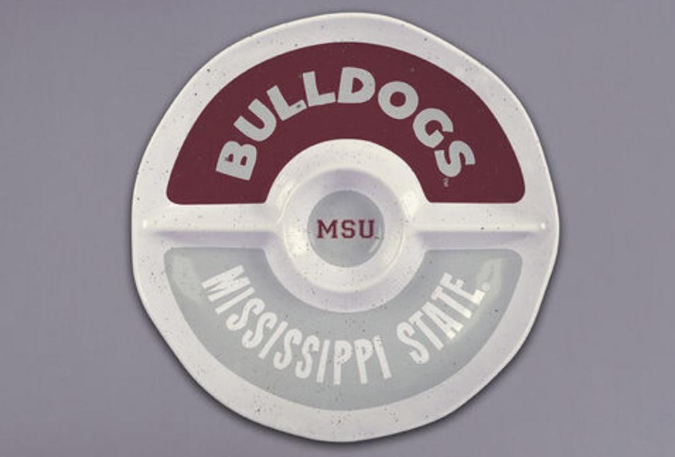 Magnolia Lane Round Section for Mississippi State Home Decor and Tailgating Supplies.