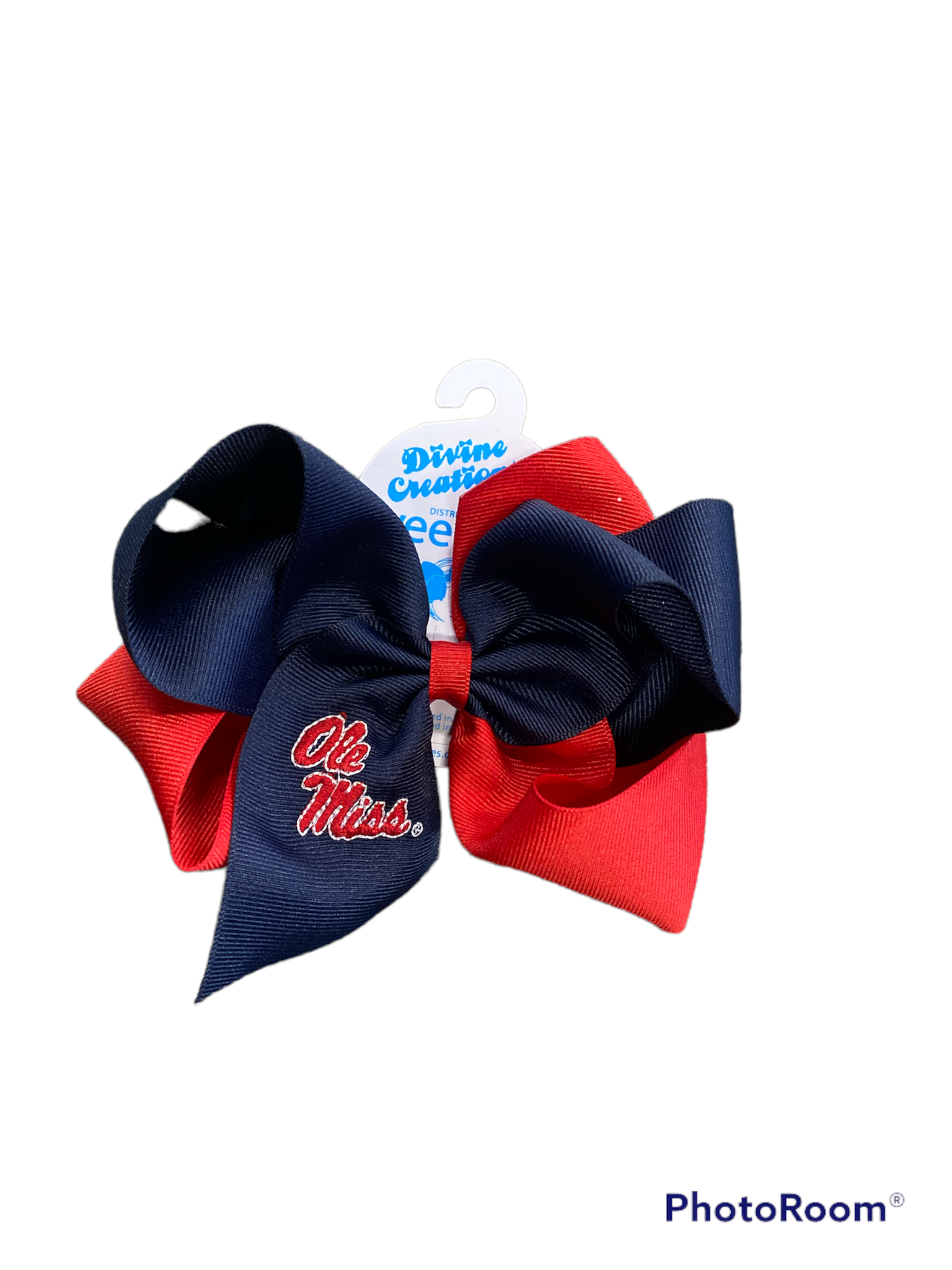 Wee Ones King Ole Miss Embroidered Patch for Kids