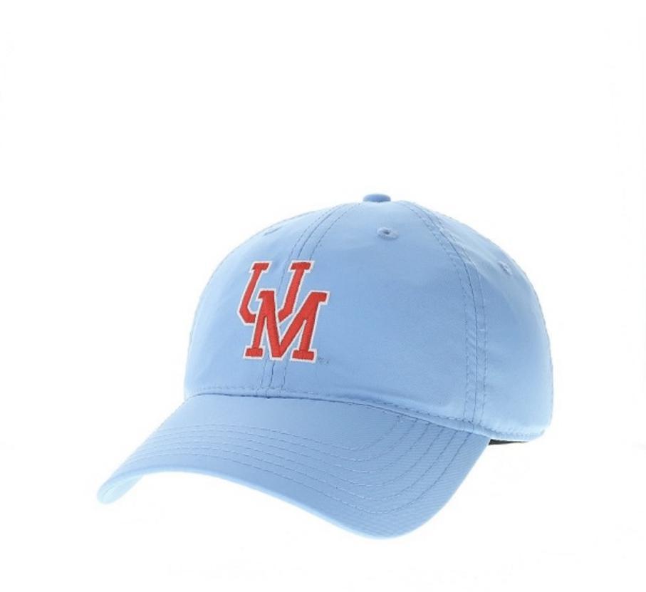 Legacy Cool Fit Powder Blue Cap with Ole Miss Logo