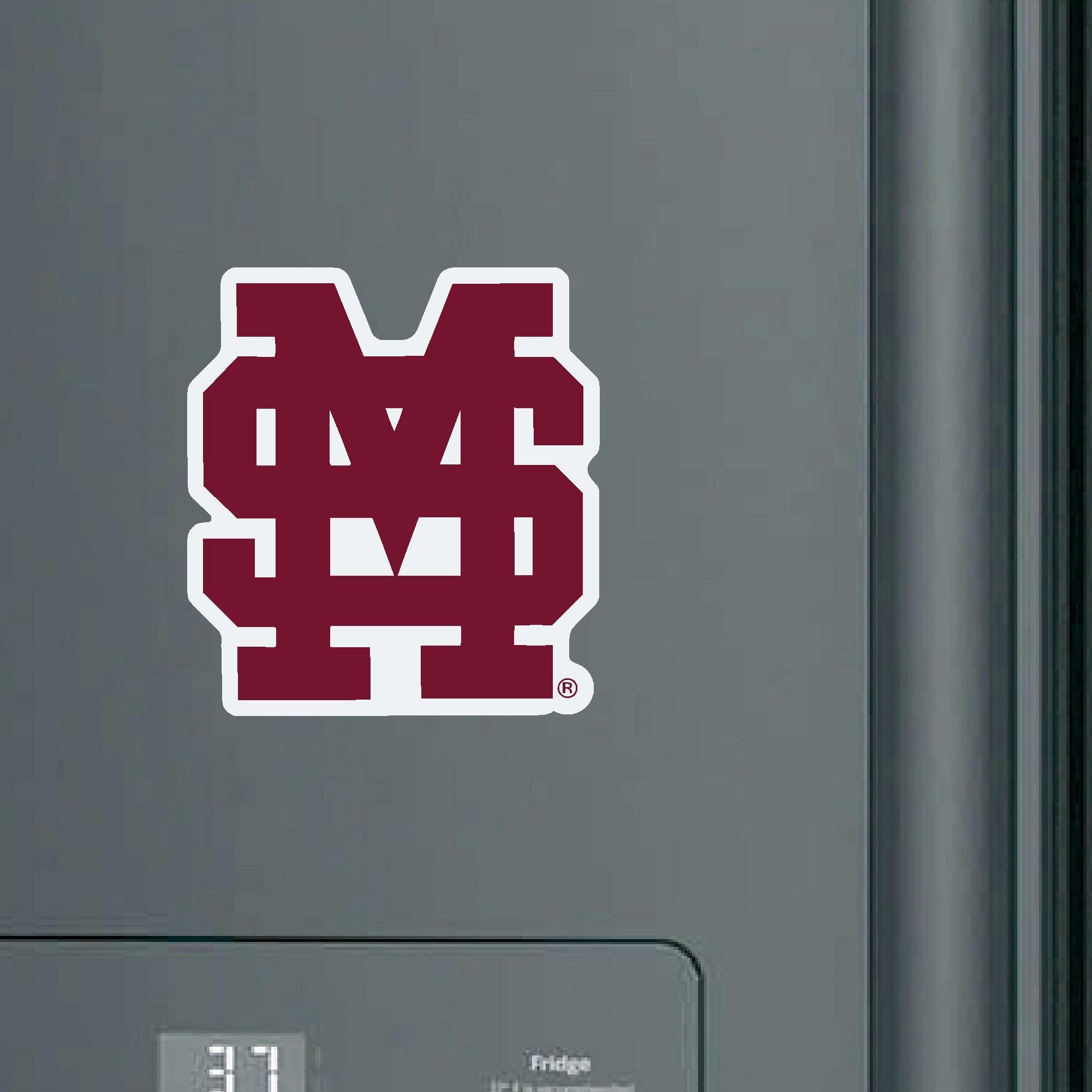 Color Shock Mississippi State Baseball Magnet