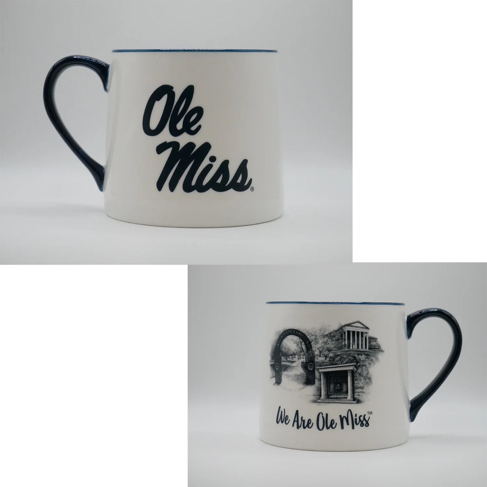 Ole Miss Landmarks Ceramic Mug